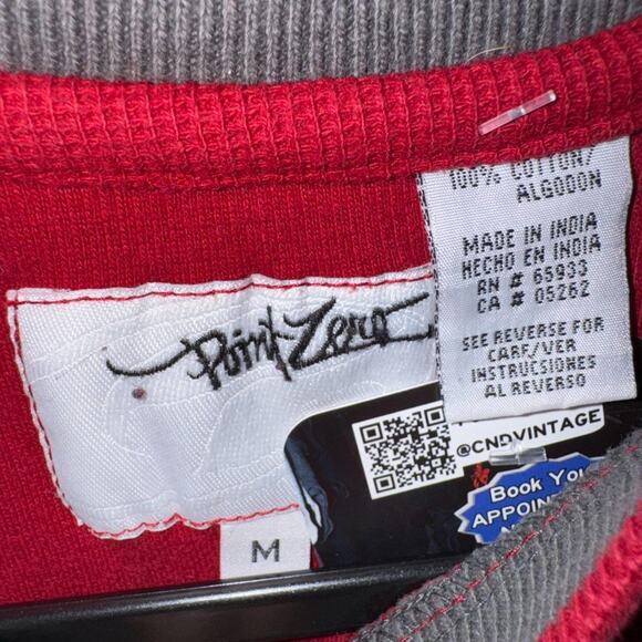 Vintage y2k point zero thermal XG sideout style 00s t-shirt - Picture 3 of 4